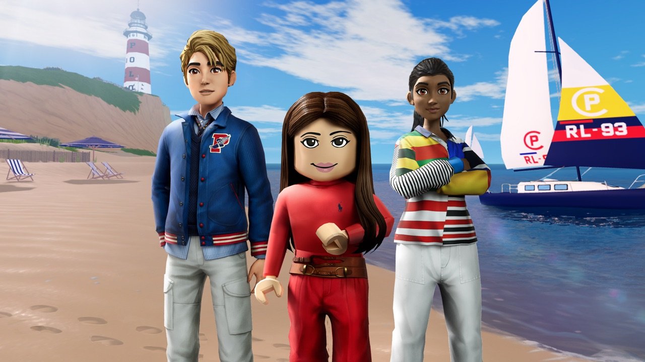 Roblox event Polo Beach by Ralph Lauren