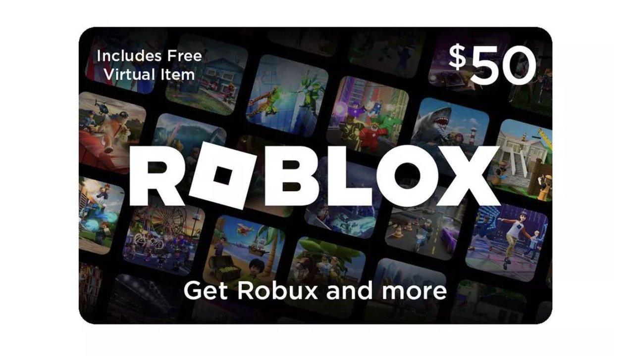 Robux gift card