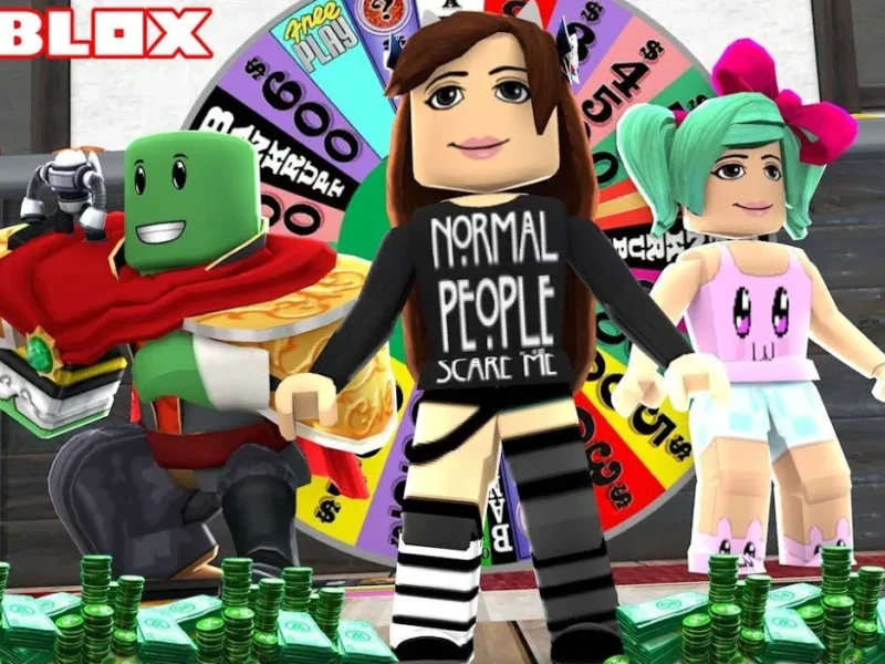 Ruleta de la suerte en Roblox