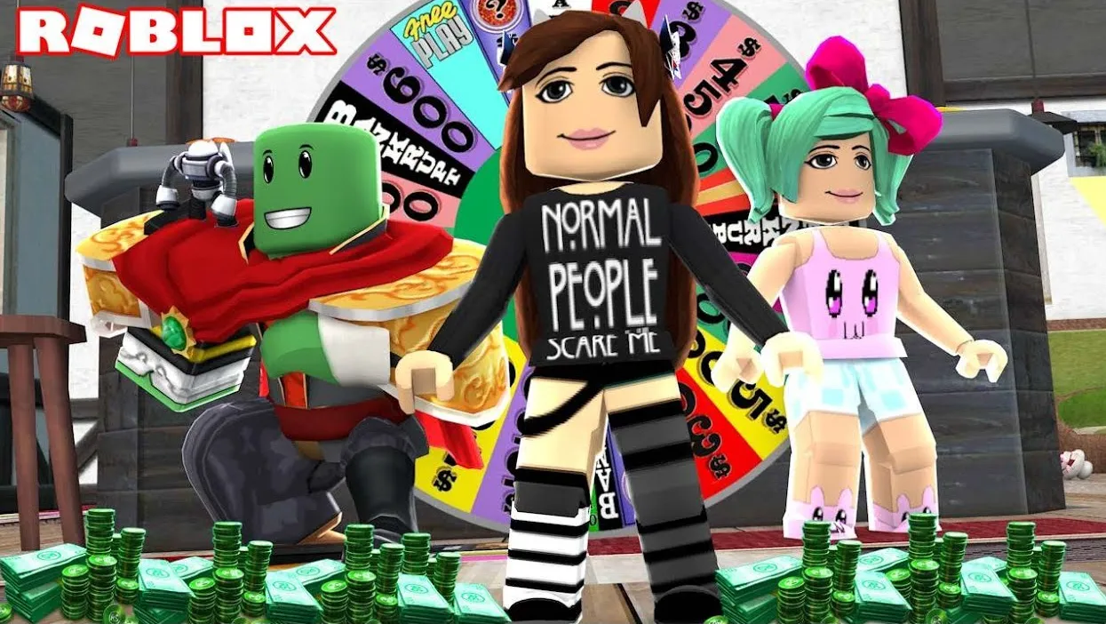 Ruleta de la suerte en Roblox