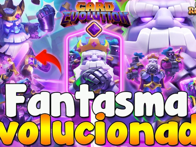 Fantasma real evolucionado de Clash Royale