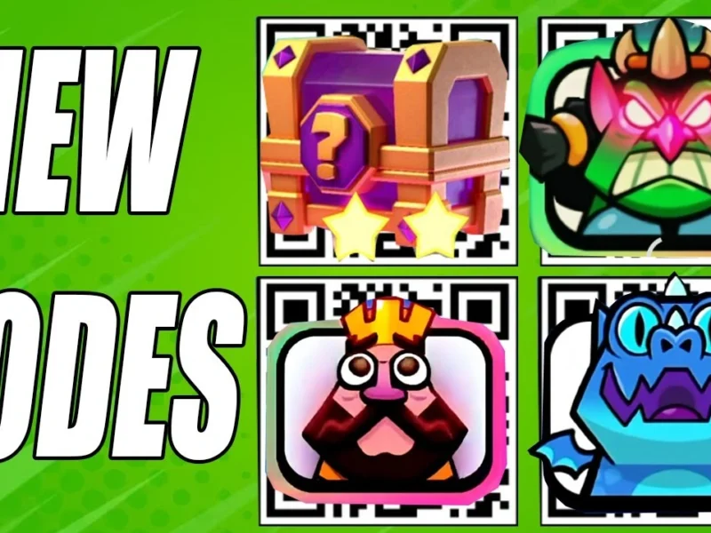 Nuevos códigos QR Clash Royale